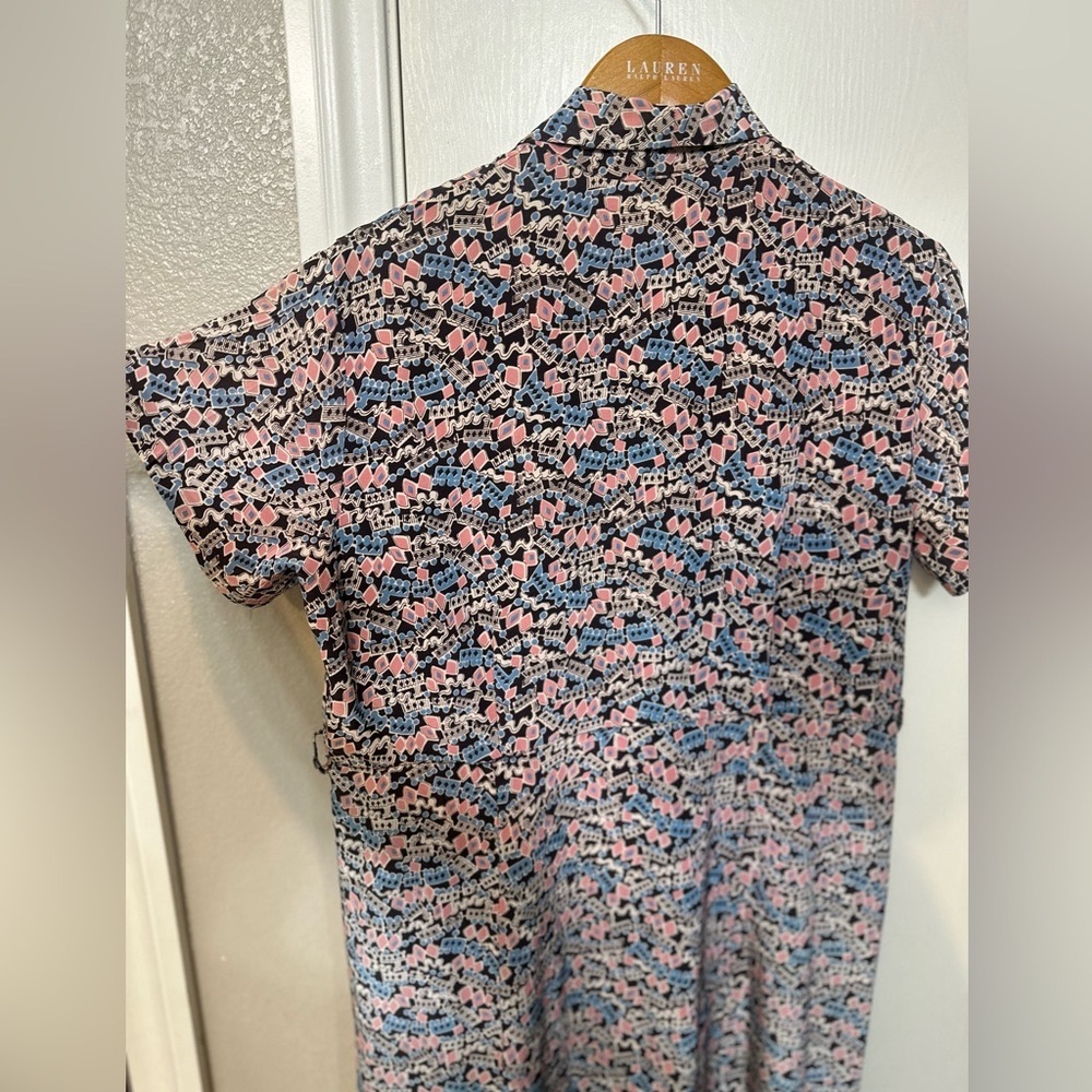 50s vintage day dress with great pattern